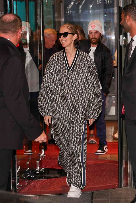 celine dion tracksuit.